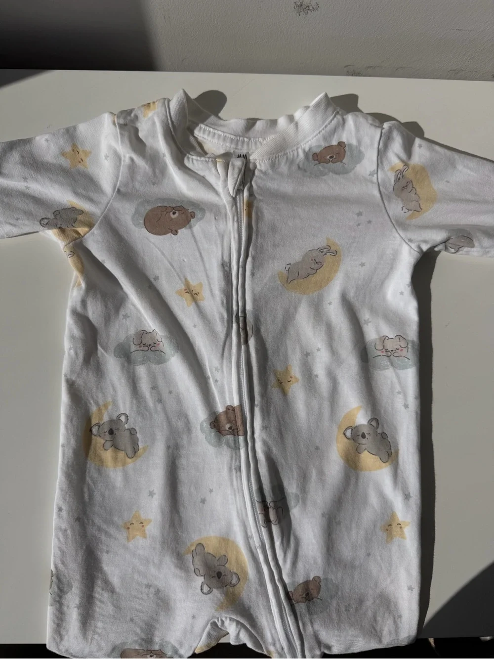 H&M Baby Zip Sleeper Bundle (3) | Cotton Footed Pajamas | 3months